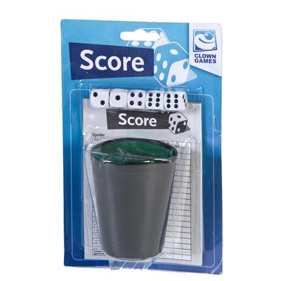 Clown Games Clown Dobbelset + Scoreblok – vanaf 5 jaar