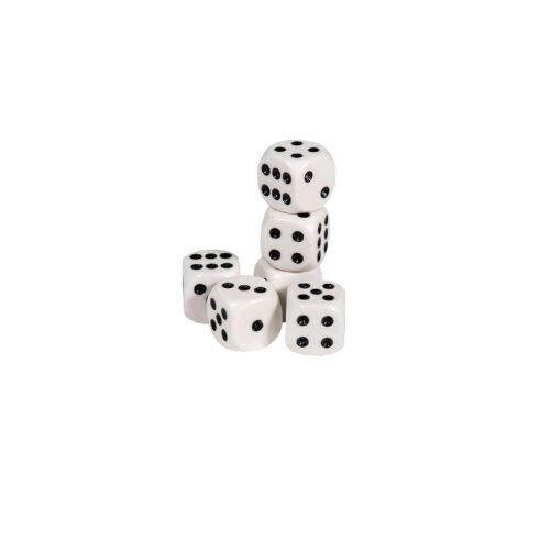 Clown Dobbelstenen (6 stuks)