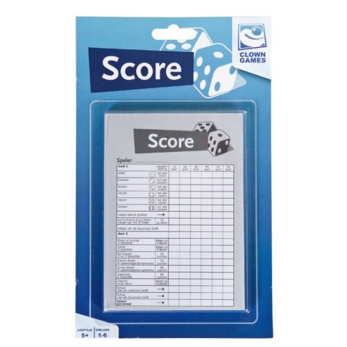 Clown Scoreblok (50 vel)