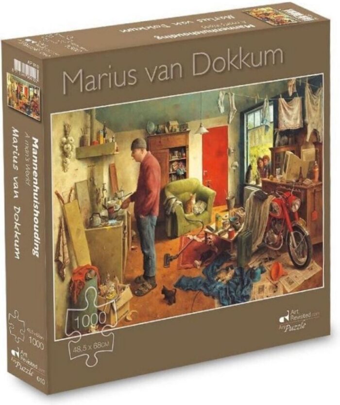 Mannenhuishouding - Marius van Dokkum (1