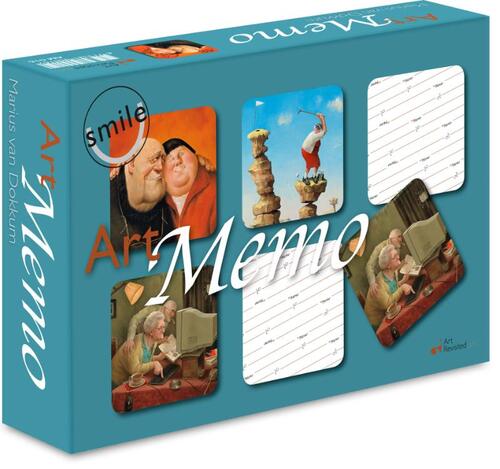 Marius van Dokkum Art Memo - Smile
