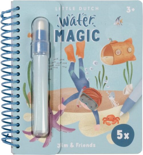 Little Dutch Watertekenboek - Jim en Fri