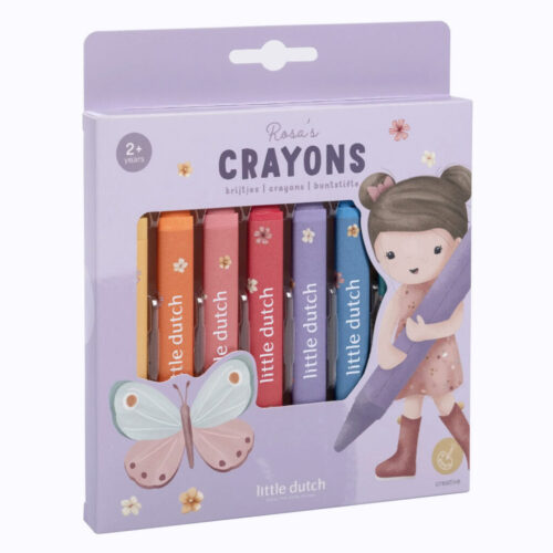Little Dutch Wax Crayons - Rosa