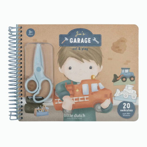 Little Dutch Book With Scissor - Jim