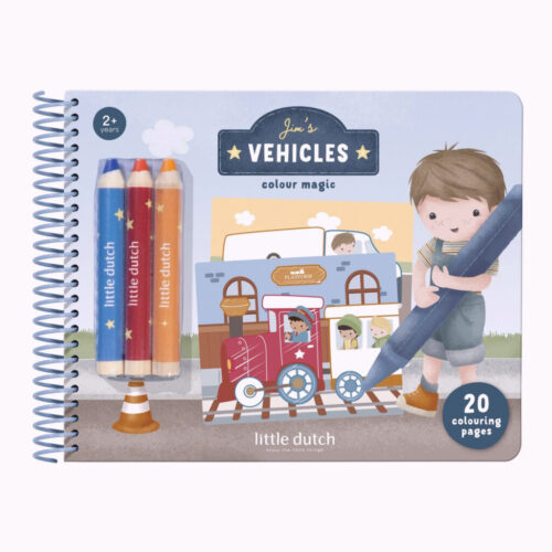 Little Dutch Colour Magic Book - Jim