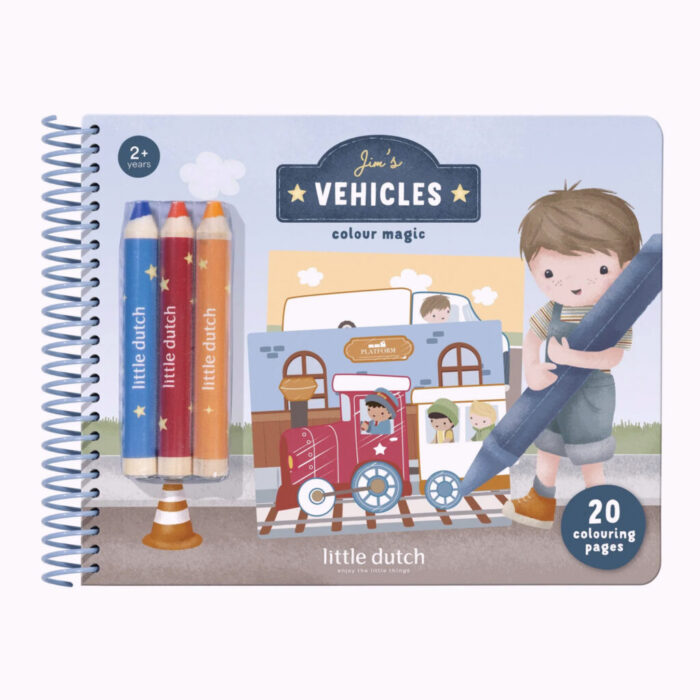 Little Dutch Colour Magic Book - Jim