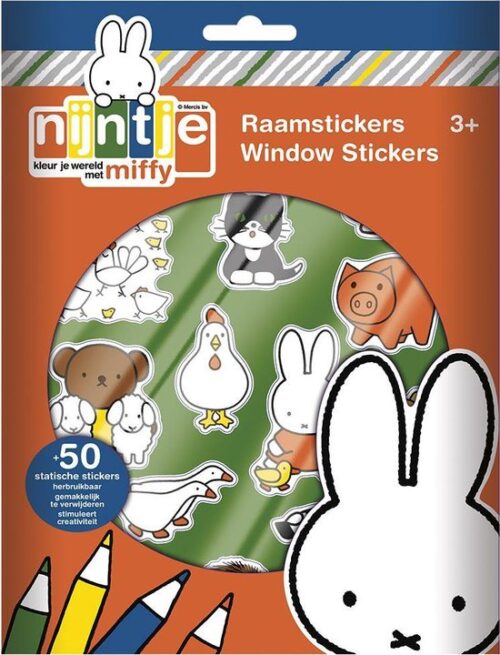 Nijntje - Raamstickers