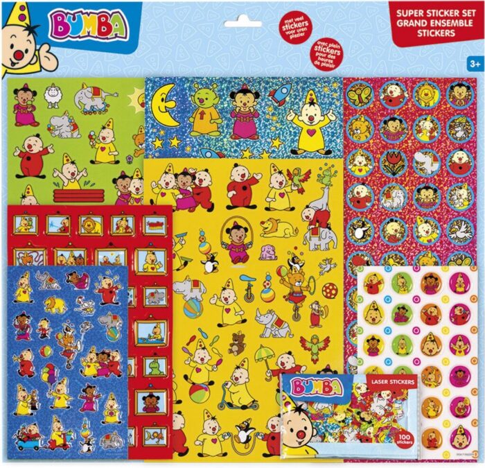 Bumba Super Stickerset