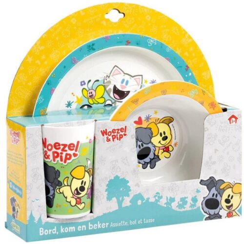 Woezel & Pip Kindereetservies