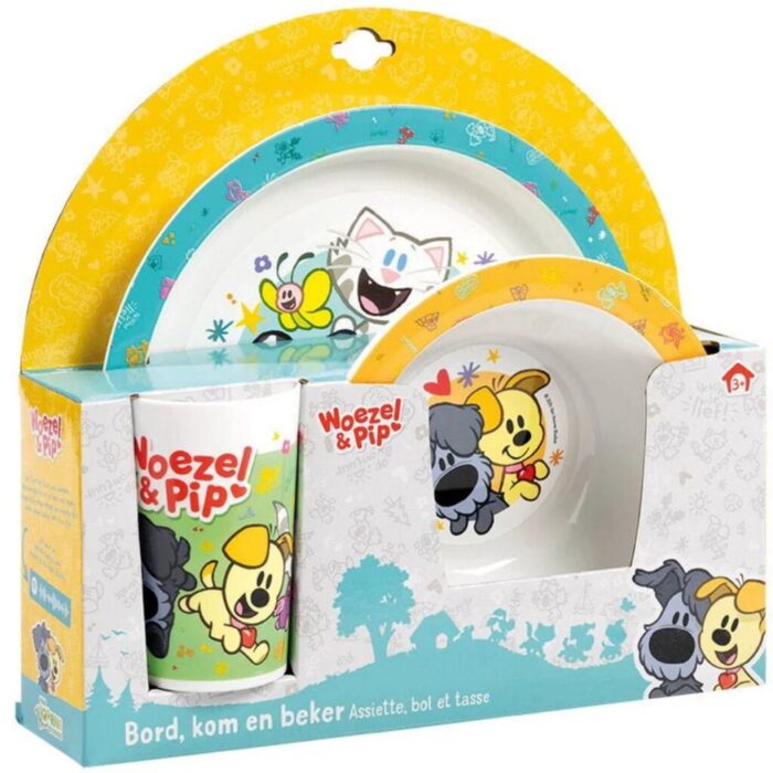 Woezel & Pip Kindereetservies