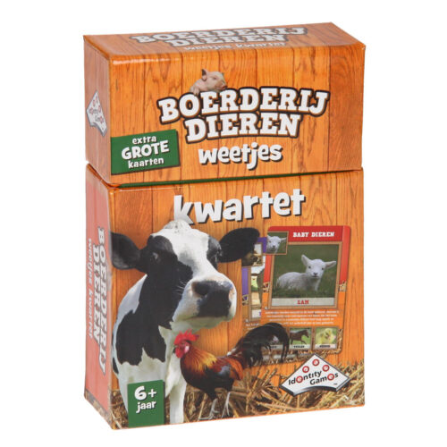Boerderijdieren Kwartet