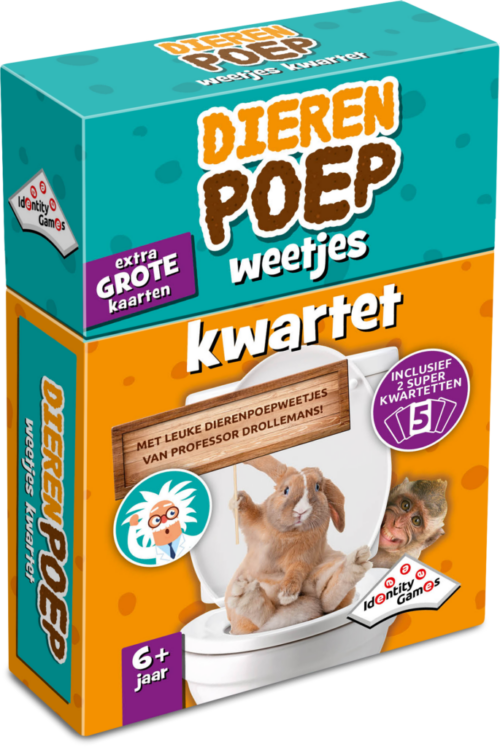 Dierenpoep Kwartet