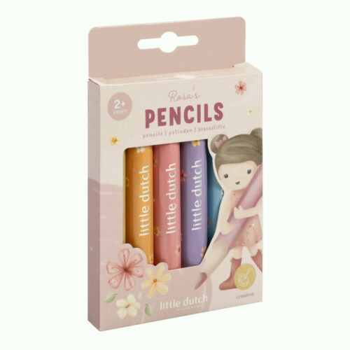 Little Dutch Wooden Pencils - Rosa