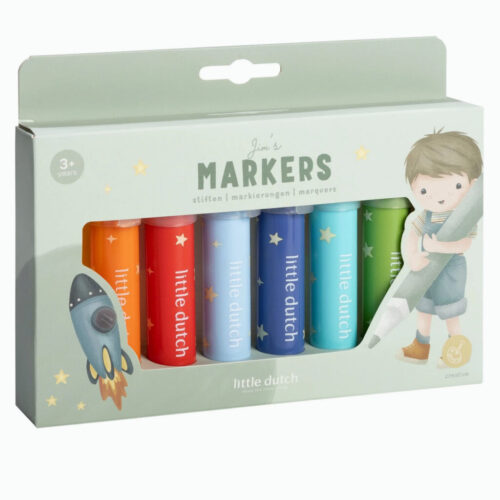 Little Dutch Felt Tip Markers - Jim
