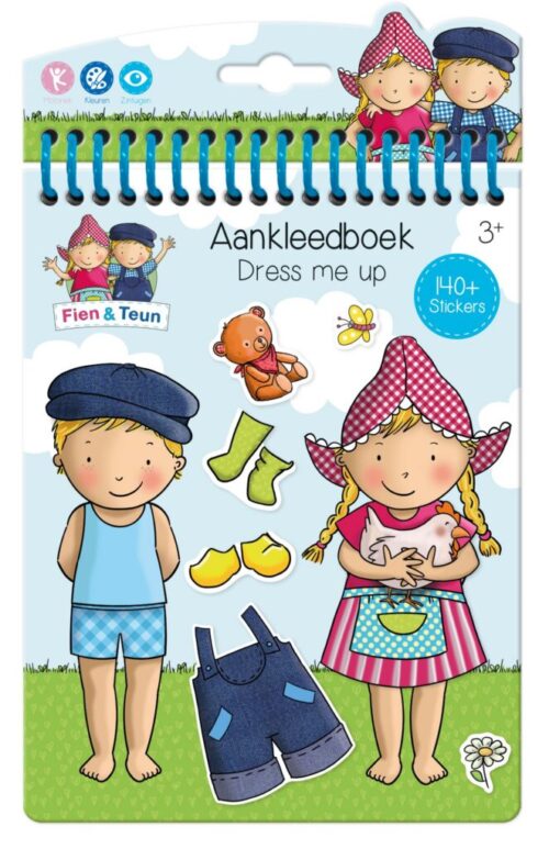 Fien & Teun Sticker Aankleedboekje