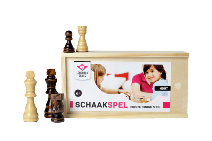 Schaakstukken Koningshoogte 77 mm