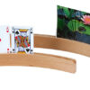 Kaarthouder hout groot 50 cm