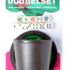 Pokerbeker met Deksel, 5 Pokerdobbelsten