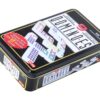 Domino dubbel 9 in blik