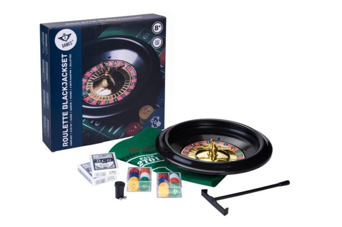 Roulette / black jack set 30 cm compleet