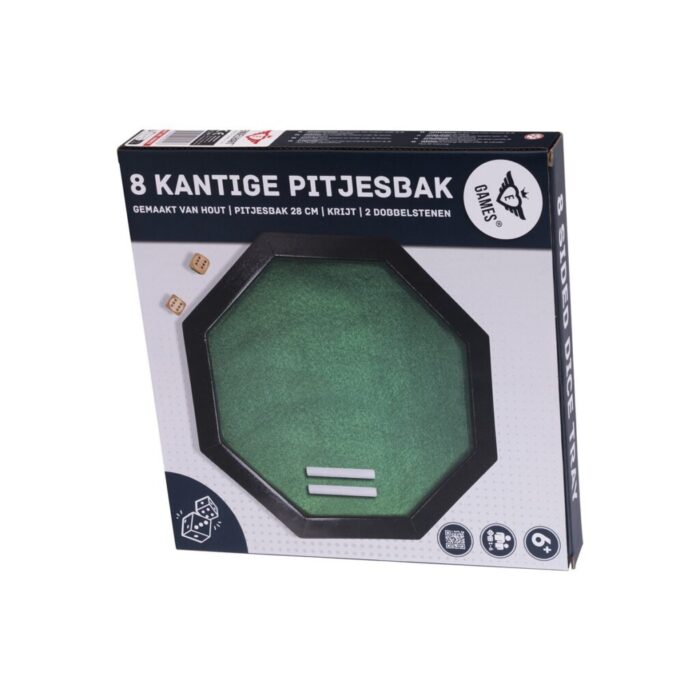 8-kantige pitjesbak klein 28 cm