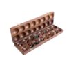 Mancala Dubbel - Walnoot Met 75 Grote Ed