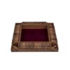 Shut the box 4 spelers Walnoot 29x29x3,5
