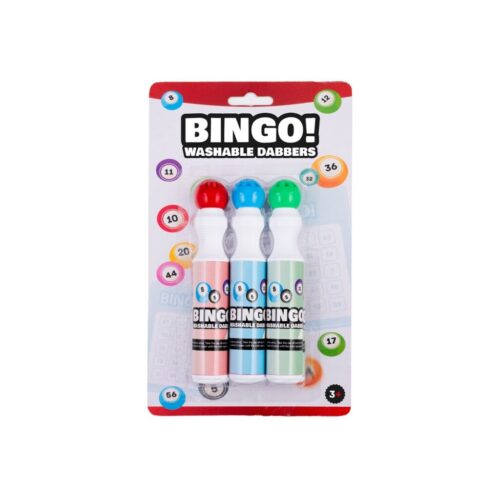Bingo Dabbers 3st. rood/groen/blauw 40ml