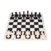 Schaakset 15" met silicone veld met verw