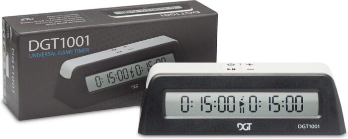 DGT 1001 Black Schaakklok