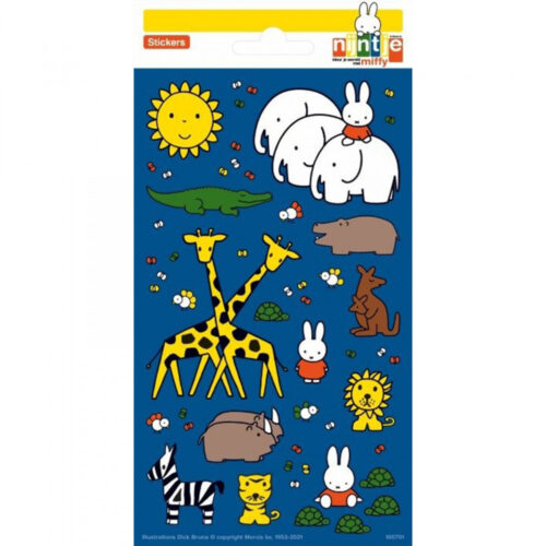 Paper Sticker Sheet - Nijntje (assortiment – willekeurige uitvoering)
