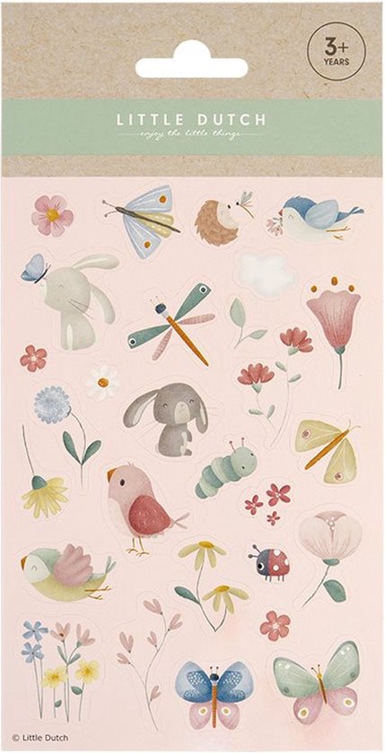 Little Dutch Stickers - Flowers en Butte