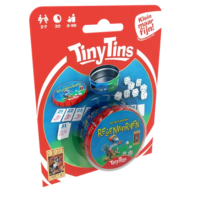 Tiny Tins: Regenwormen
