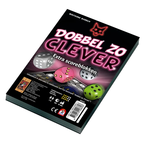 Scoreblokken Dobbel zo Clever (2 stuks)