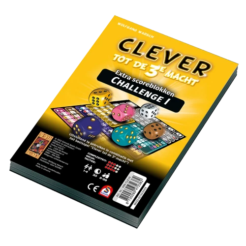 Scoreblokken Clever tot de 3e macht Chal
