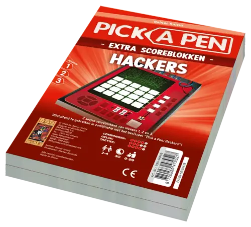 Pick a Pen Hackers Scoreblokken