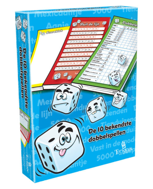 10 Bekendste Dobbelspellen (assortiment – willekeurige uitvoering)