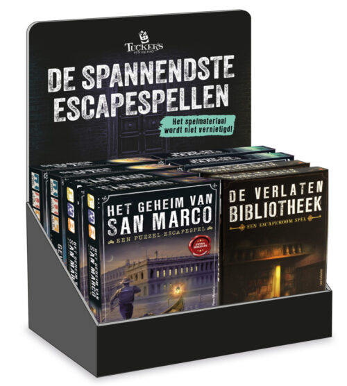 Display Escapespellen (4 x 2)