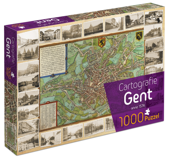 Cartografie Gent (1000)