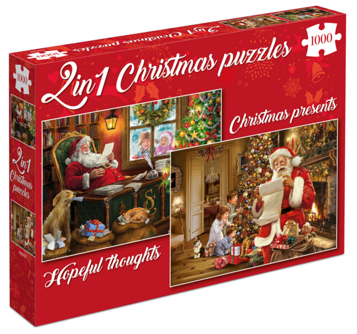 Kerstpuzzel Christmas Presents & Hopeful