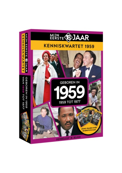 Mijn eerste 18 jaar Kenniskwartet 1959