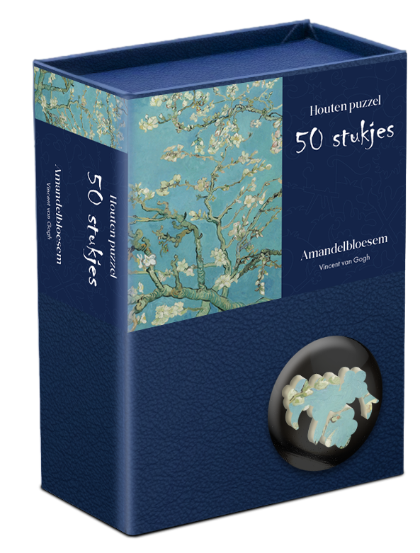 Houten puzzel Amandelbloesem (50)