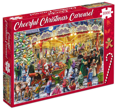 Kerstpuzzel Cheerful Christmas Carousel