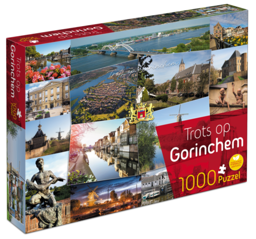 Tucker's Fun Factory Trots op Gorinchem – Puzzel 1000 stukjes vanaf 12 jaar