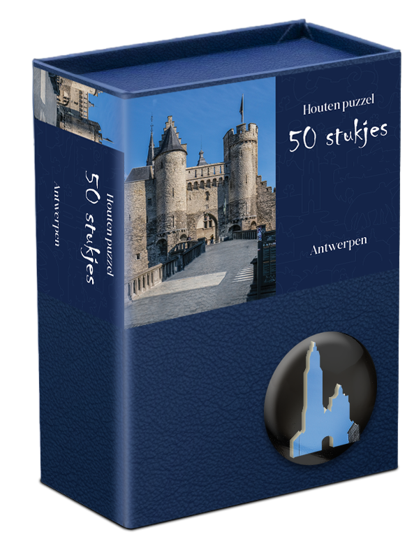 Houten puzzel Antwerpen (50)