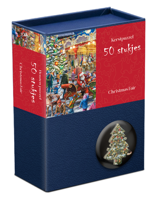 Houten puzzel Christmas Fair (50)