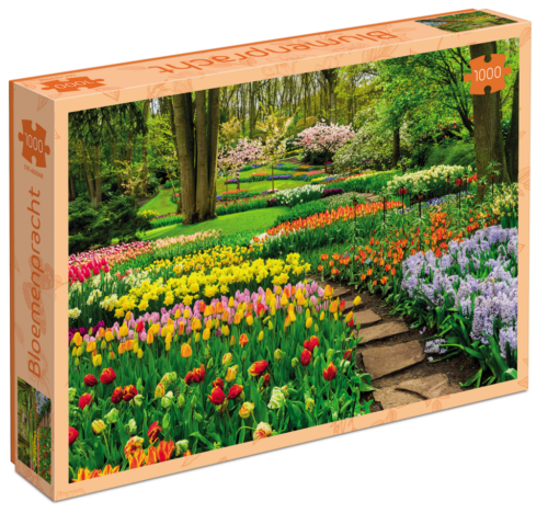 Bloemenpracht in de tuin (1000)