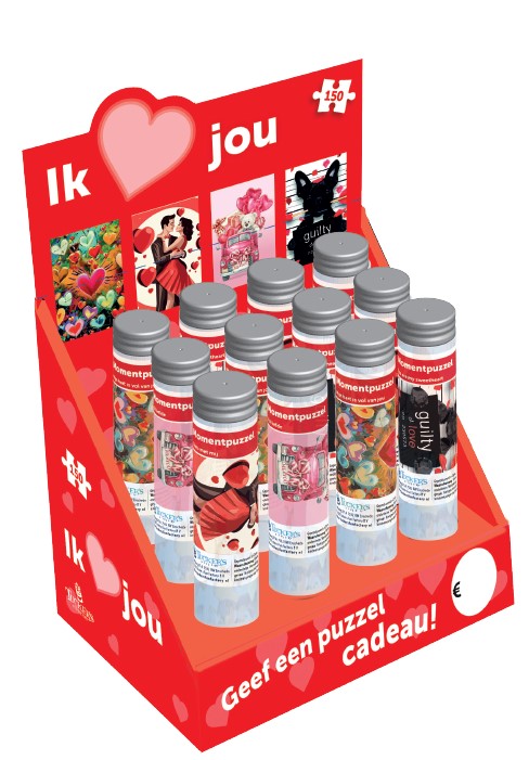 Display Momentpuzzels Valentijnsdag