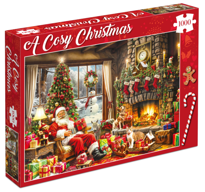 Kerstpuzzel A Cosy Christmas (1000)