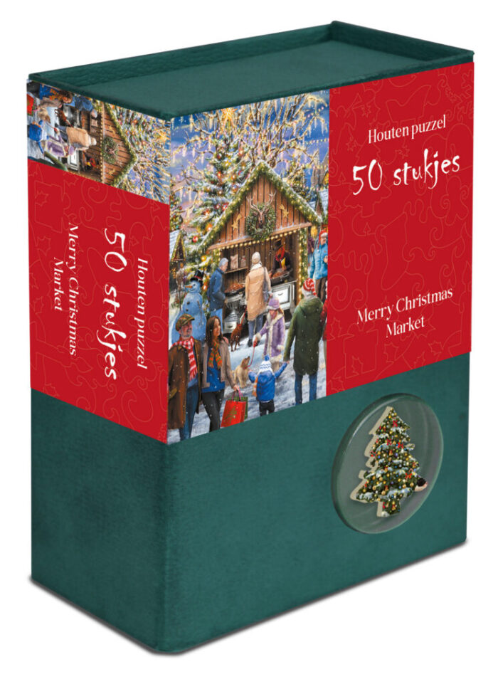 Kerstpuzzel -Merry Christmas Market  (5
